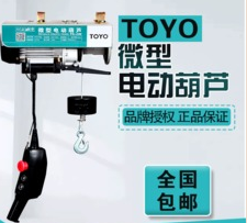 toyo環(huán)鏈電動(dòng)葫蘆常見(jiàn)的幾種型號(hào)